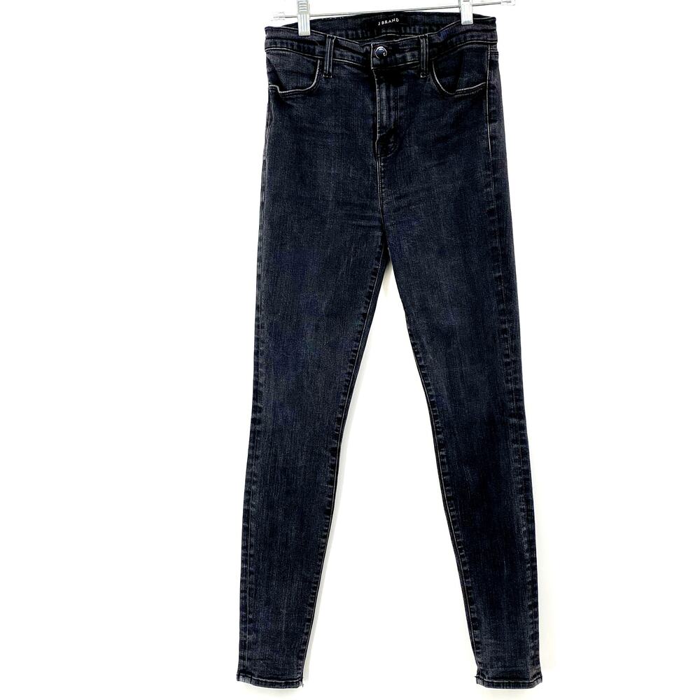 J Brand Maria High Rise Skinny Jeans Vanity Charcoal Gray Womens Sz 29